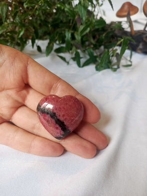Rhodonite Heart
