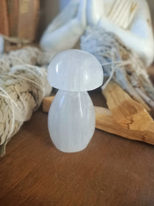 Selenite Mushroom