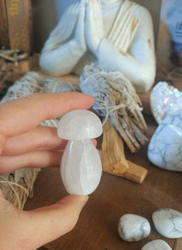 Selenite Mushroom