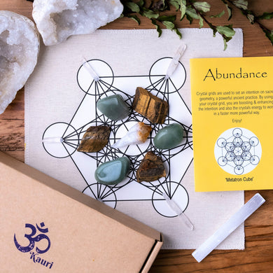 'Metatron Cube' Crystal Grid | ABUNDANCE