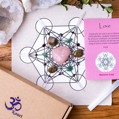 'Metatron Cube' Crystal Grid | LOVE
