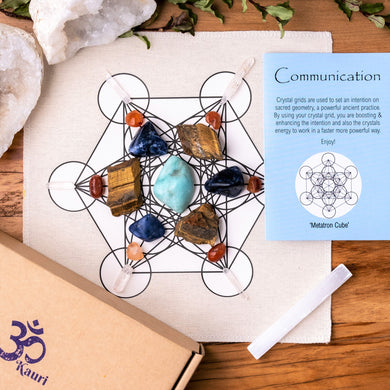 'Metatron Cube' Crystal Grid | COMMUNICTAION